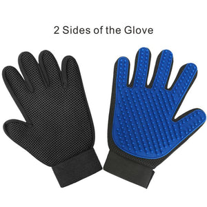 Easy Deshedding Pet Grooming Glove